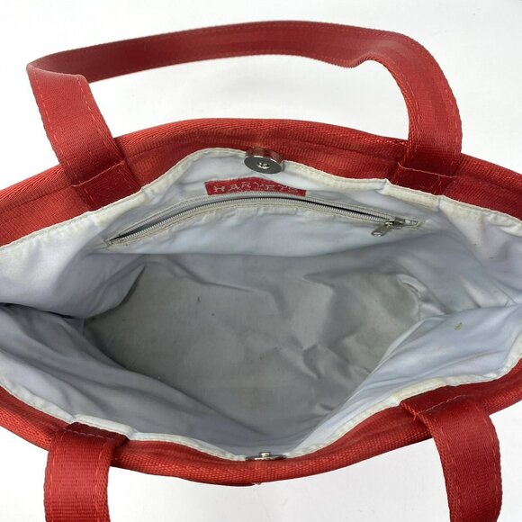 Harveys The Original Seatbelt Bag Purse Satchel Shoulder Red Y2K 11"x9" - Picture 8 of 9